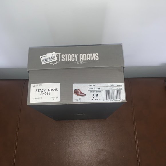 Men Stacy Adams Duncan Dress Shoes - Picture 3 of 6